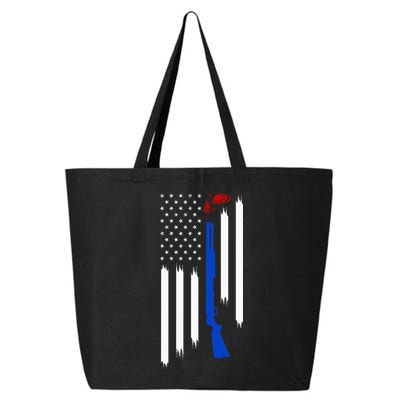 Patriotic Skeet Trap Clay Pigeon Shotgun Shooting 25L Jumbo Tote