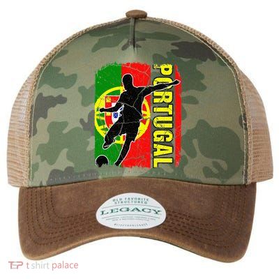 Portugal Soccer Team Portuguese Flag Jersey Legacy Tie Dye Trucker Hat
