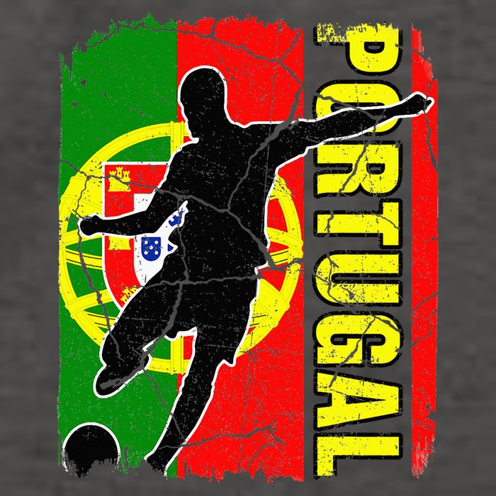 Portugal Soccer Team Portuguese Flag Jersey Vector Backpack
