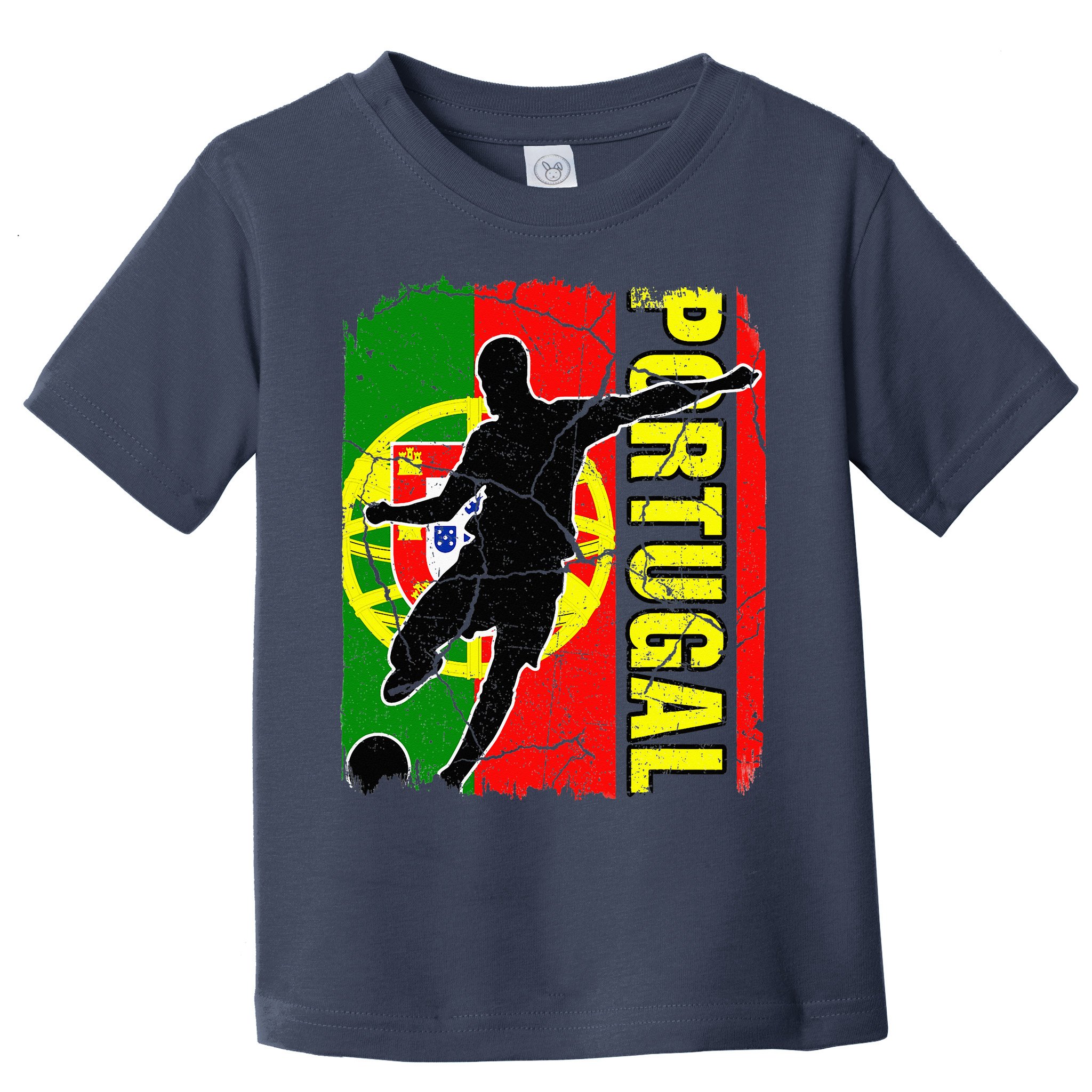 Portugal Soccer Team Portuguese Flag Jersey Toddler T-Shirt