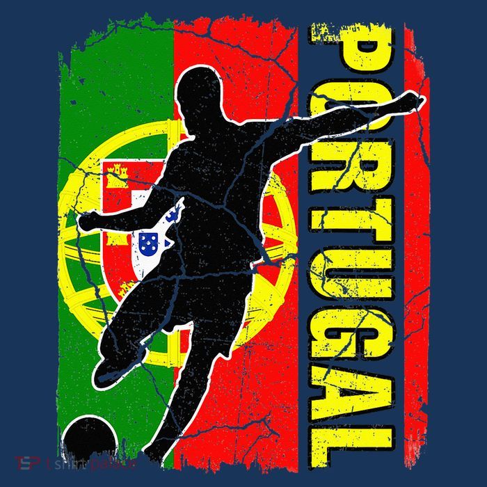 Portugal Soccer Team Portuguese Flag Jersey Kids T-Shirt