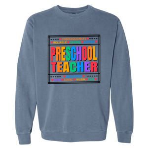 Pre School Teacher Gift Garment-Dyed Sweatshirt