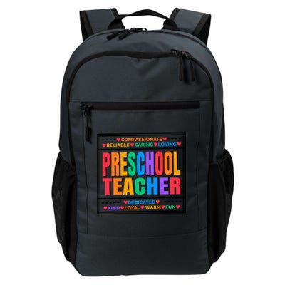 Pre School Teacher Gift Daily Commute Backpack