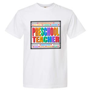 Pre School Teacher Gift Garment-Dyed Heavyweight T-Shirt