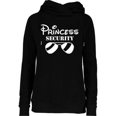 Princess Security Team Big Brothers Announcements Matching Womens Funnel Neck Pullover Hood