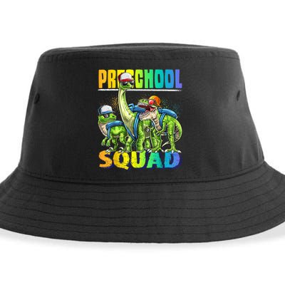 Preschool Squad T Rex Dinosaur Back To School Backpack Boy Sustainable Bucket Hat