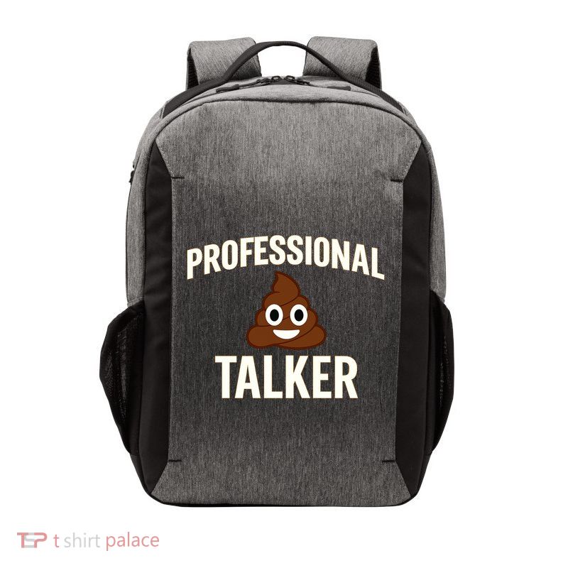 Professional Shit Talker Funny Joke Slogan Vector Backpack