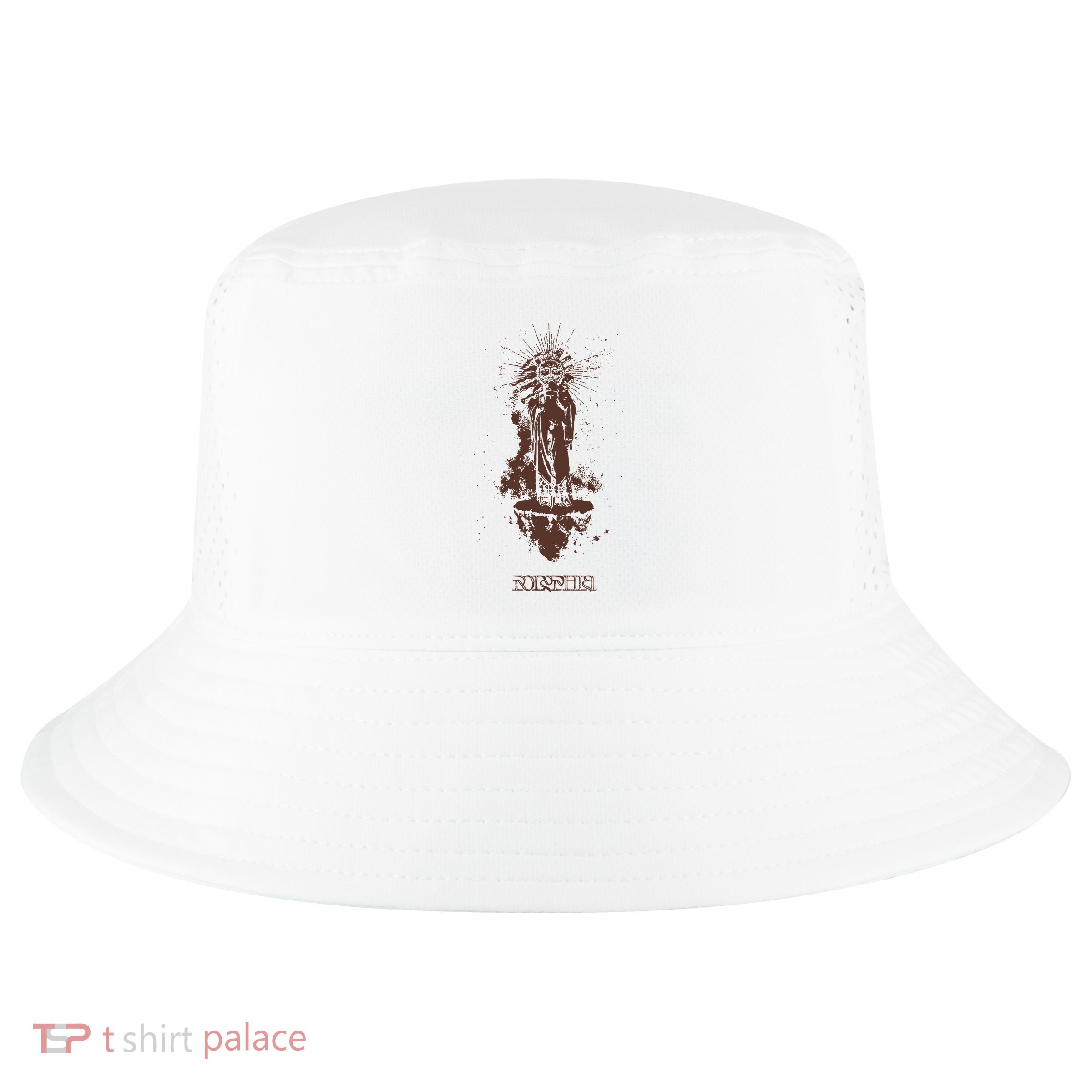 Polyphia Sunman Tan Cool Comfort Performance Bucket Hat