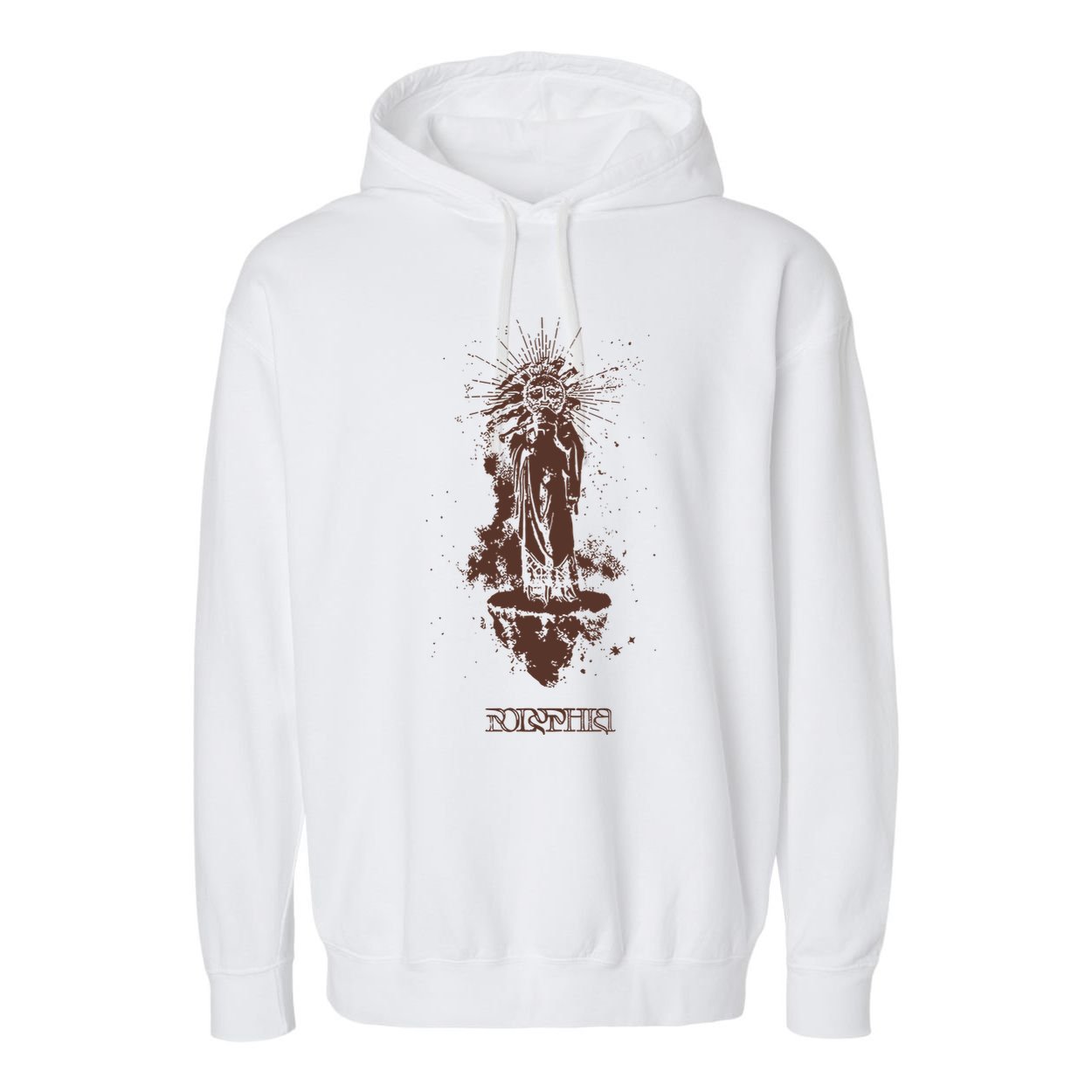 Polyphia Sunman Tan Garment-Dyed Fleece Hoodie