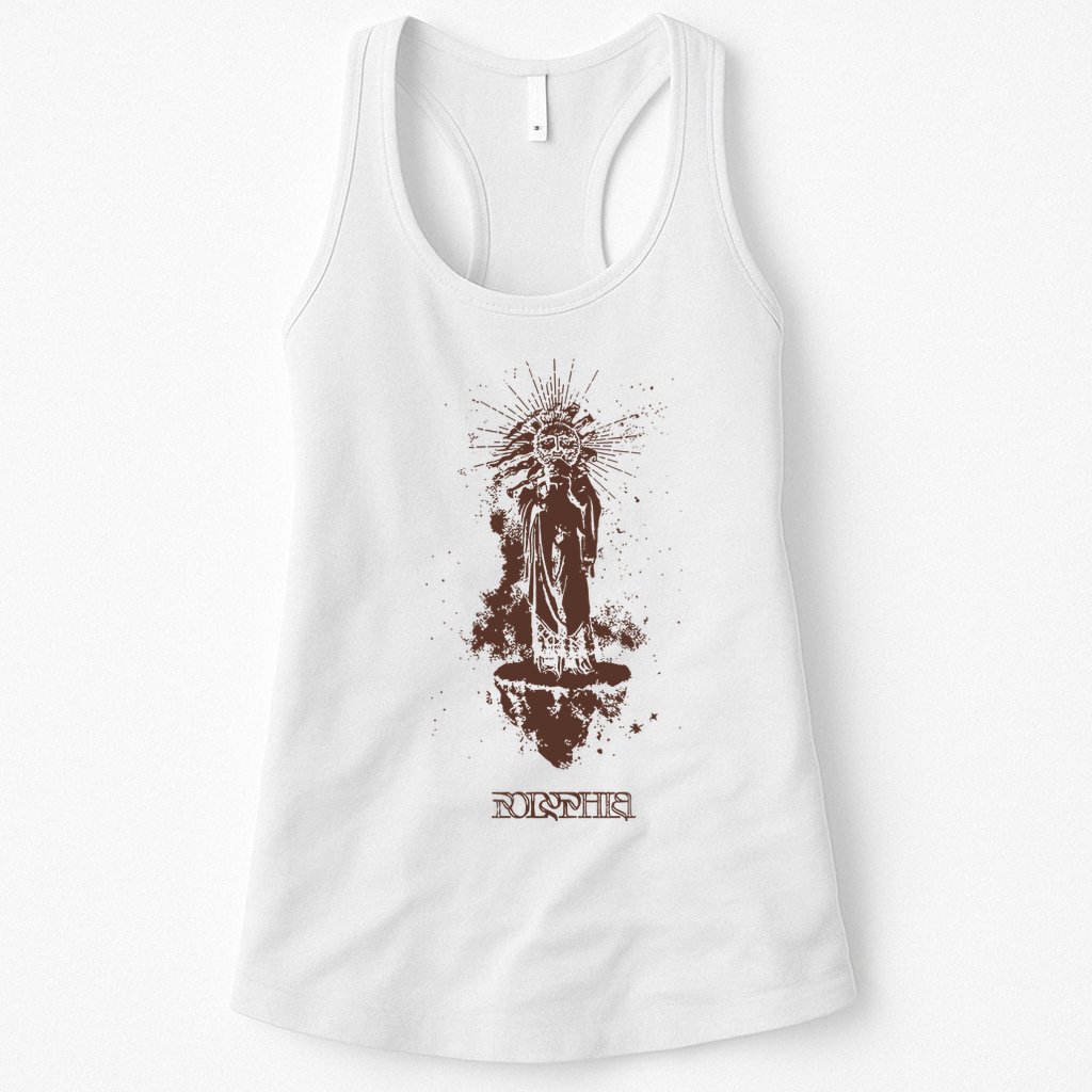Polyphia Sunman Tan Womens Tank Top