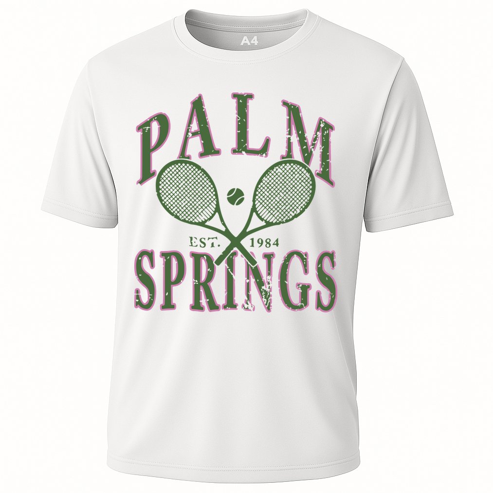 Palm Springs Tennis Cooling Performance Crew T-Shirt
