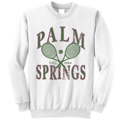 Palm Springs Tennis Sweatshirt