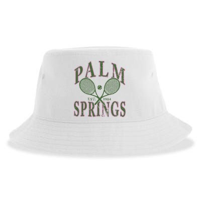 Palm Springs Tennis Sustainable Bucket Hat