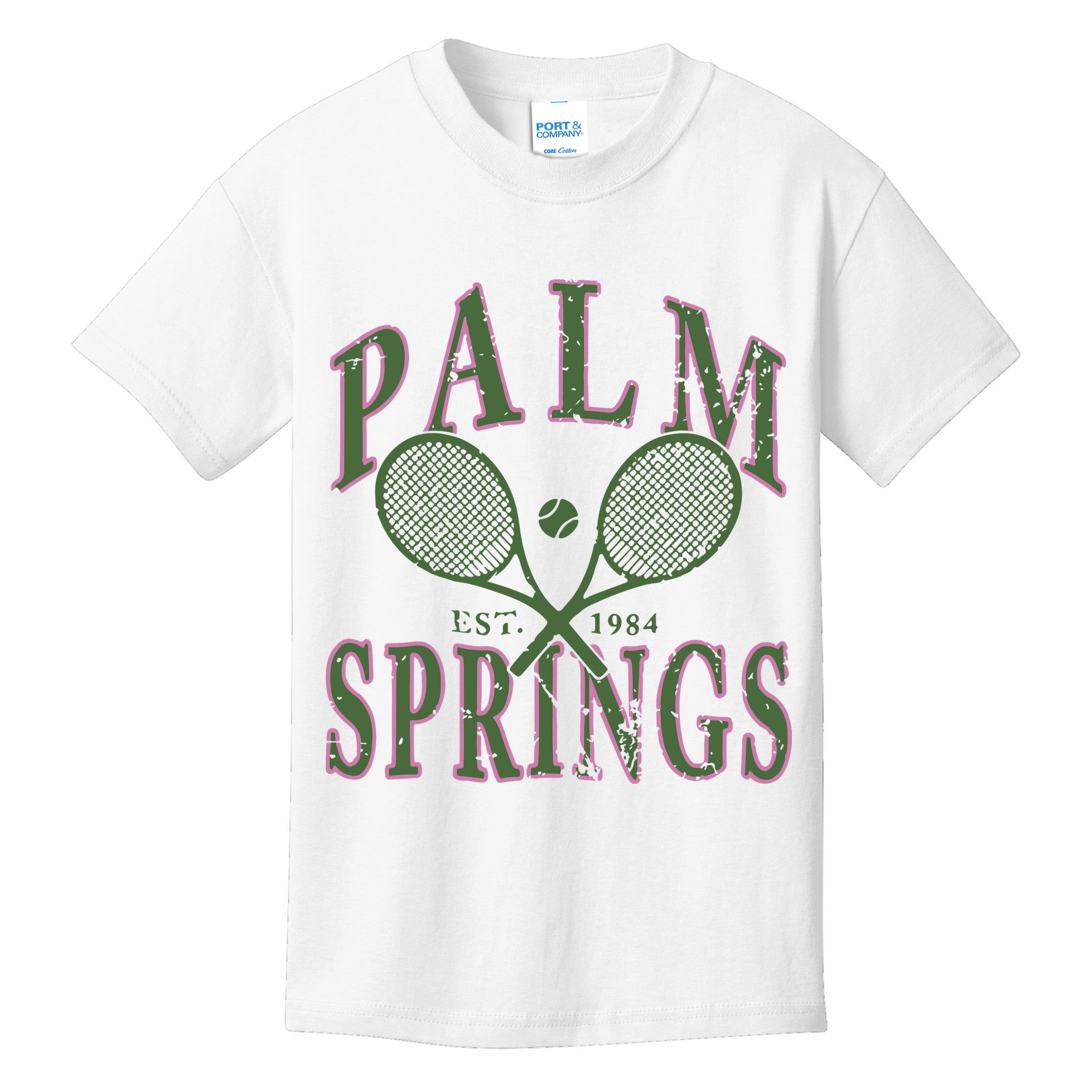 Palm Springs Tennis Kids T-Shirt