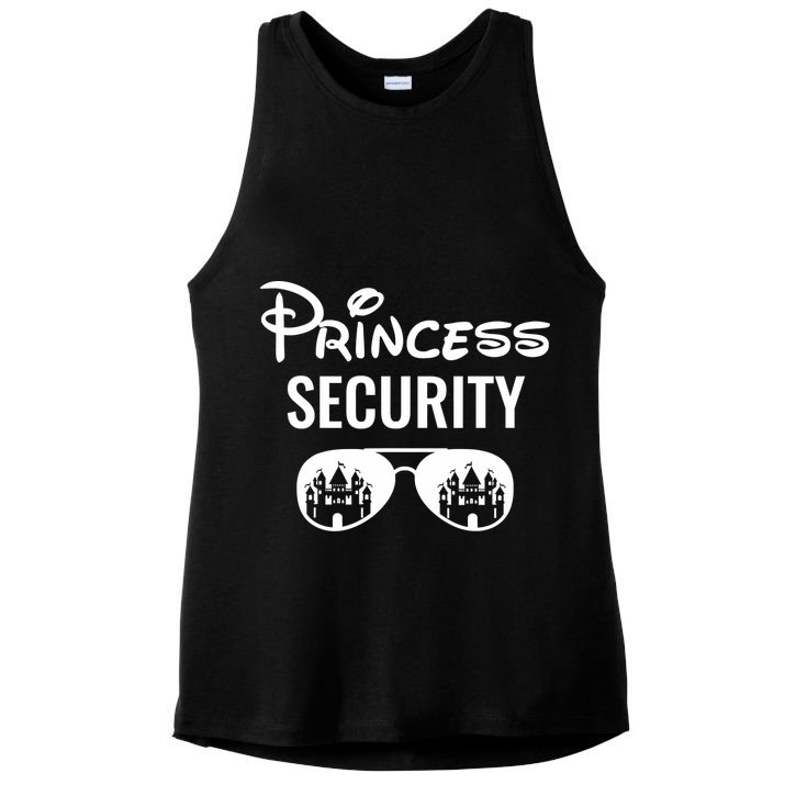 Princess Security Team Big Brother Announcement Birthday Ladies PosiCharge Tri-Blend Wicking Tank