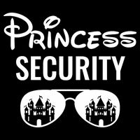 Princess Security Team Big Brother Announcement Birthday Drawstring Bag