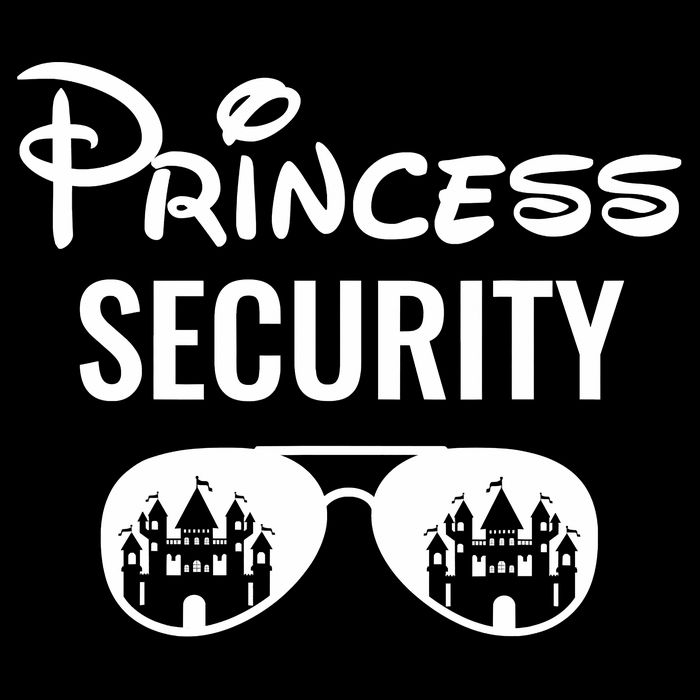 Princess Security Team Big Brother Announcement Birthday Drawstring Bag