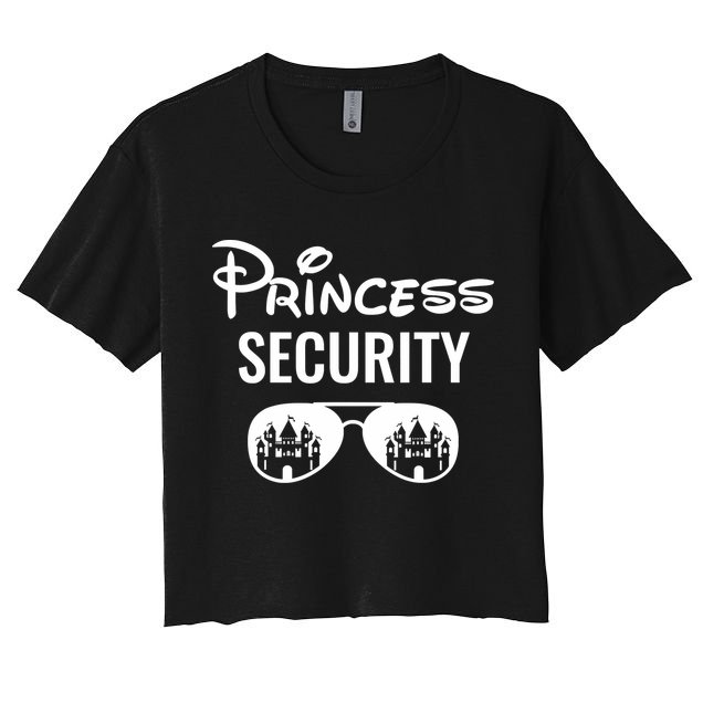 Princess Security Team Big Brother Announcement Birthday Crop Top