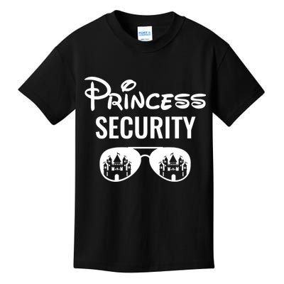 Princess Security Team Big Brother Announcement Birthday Kids T-Shirt