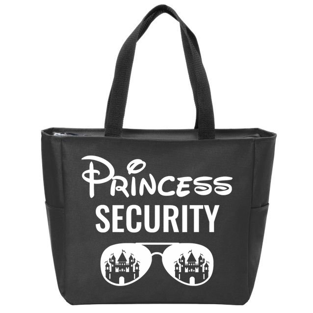 Princess Security Team Big Brother Announcement Birthday Zip Tote Bag