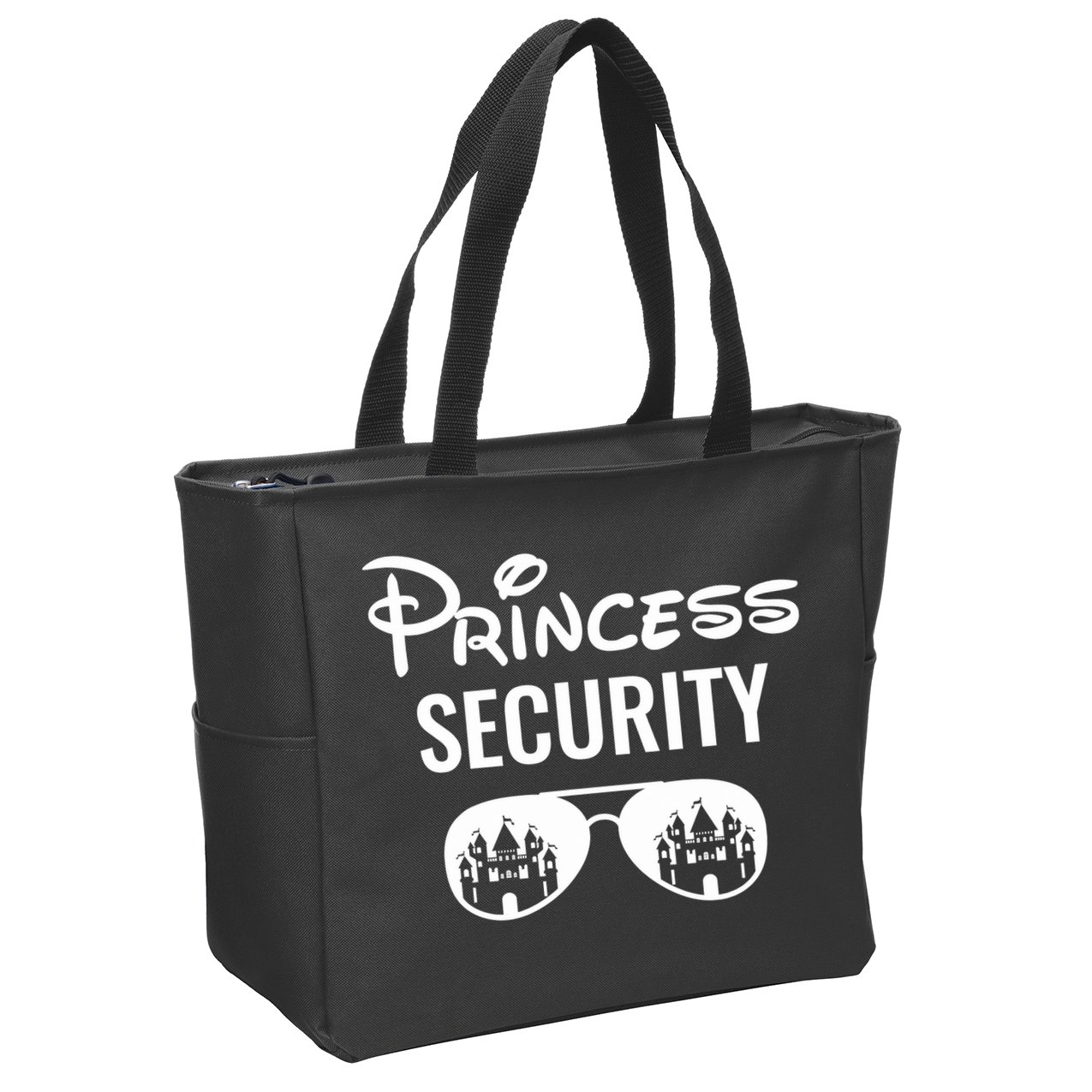 Princess Security Team Big Brother Announcement Birthday Zip Tote Bag