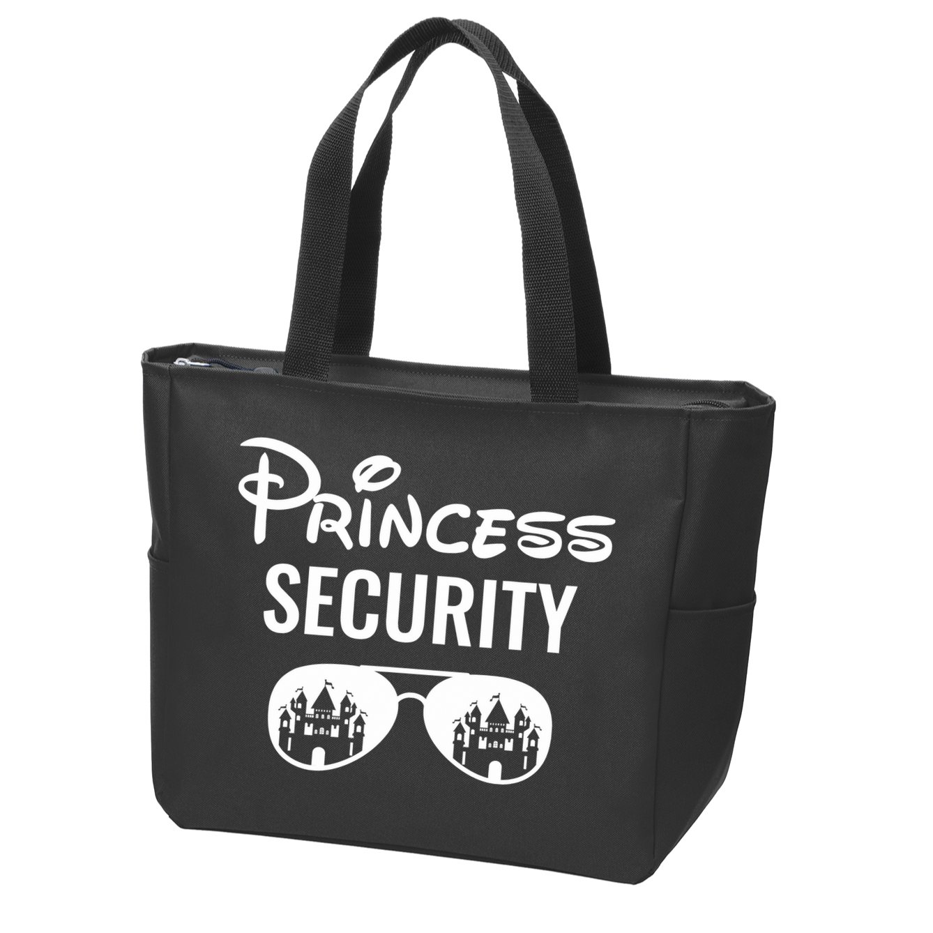 Princess Security Team Big Brother Announcement Birthday Zip Tote Bag