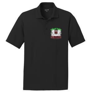 Plow Snowflakes This Christmas And Don A Maga Trump Train 2024 Meaningful Gift PosiCharge RacerMesh Polo