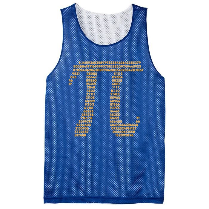 Pi Symbol Typography 3 14 Pi Day Teacher Math Word Art Cute Gift Mesh Reversible Basketball Jersey Tank