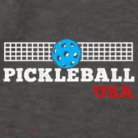 Pickleball Support The Team Pickleball Player USA Flag Vector Backpack