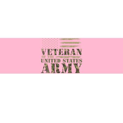 Proud Soldier United States Army USA Flag Bumper Sticker