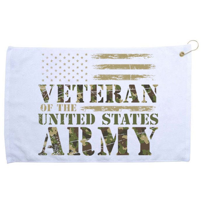 Proud Soldier United States Army USA Flag Grommeted Golf Towel