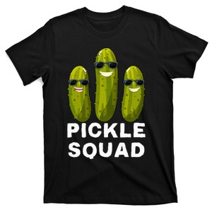 Pickle Squad Vegan Dill Pickle Costume Adult Pickle Squad T-Shirt