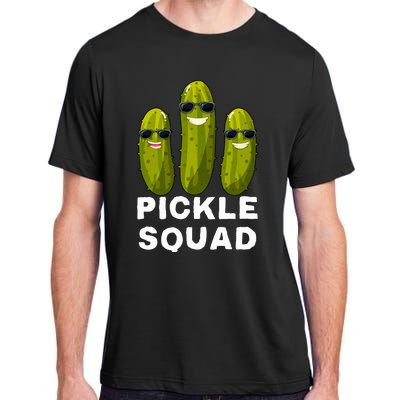 Pickle Squad Vegan Dill Pickle Costume Adult Pickle Squad Adult ChromaSoft Performance T-Shirt