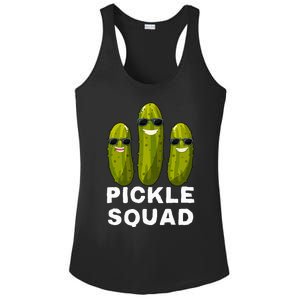 Pickle Squad Vegan Dill Pickle Costume Adult Pickle Squad Ladies PosiCharge Competitor Racerback Tank