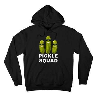 Pickle Squad Vegan Dill Pickle Costume Adult Pickle Squad Tall Hoodie