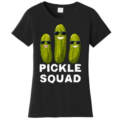 Pickle Squad Vegan Dill Pickle Costume Adult Pickle Squad Women's T-Shirt