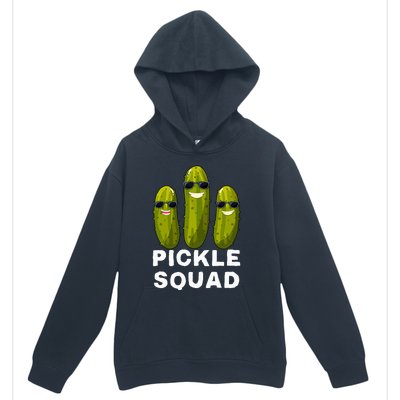 Pickle Squad Vegan Dill Pickle Costume Adult Pickle Squad Urban Pullover Hoodie