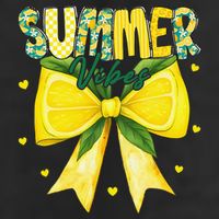 Preppy Summer Vibes Lemon Bow Girly Summer 11oz C Handle Ceramic Mug