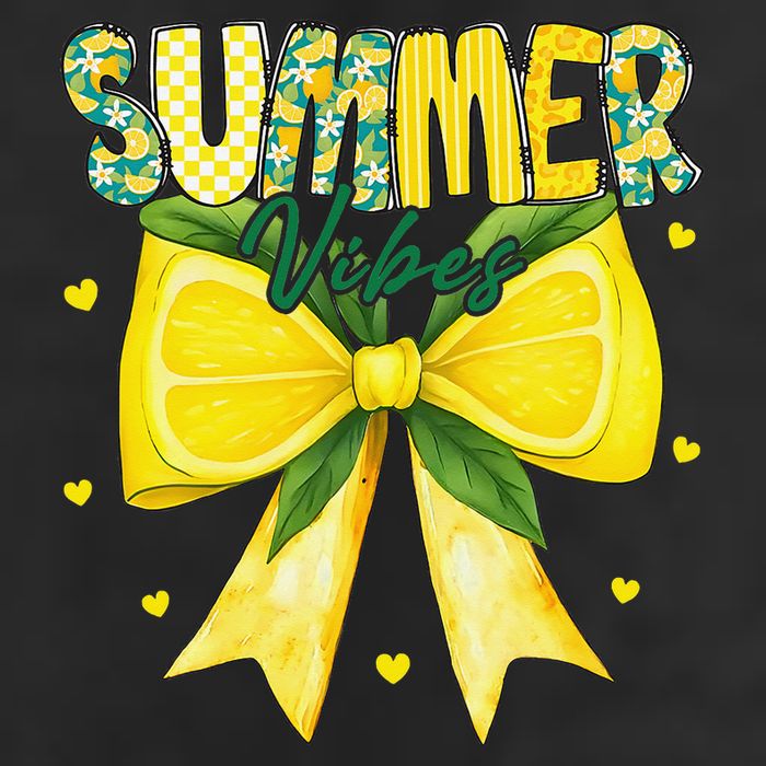 Preppy Summer Vibes Lemon Bow Girly Summer 11oz C Handle Ceramic Mug