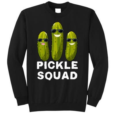 Pickle Squad Vegan Dill Pickle Tall Sweatshirt