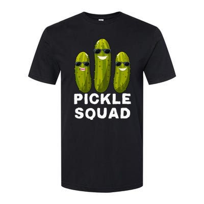 Pickle Squad Vegan Dill Pickle Softstyle CVC T-Shirt