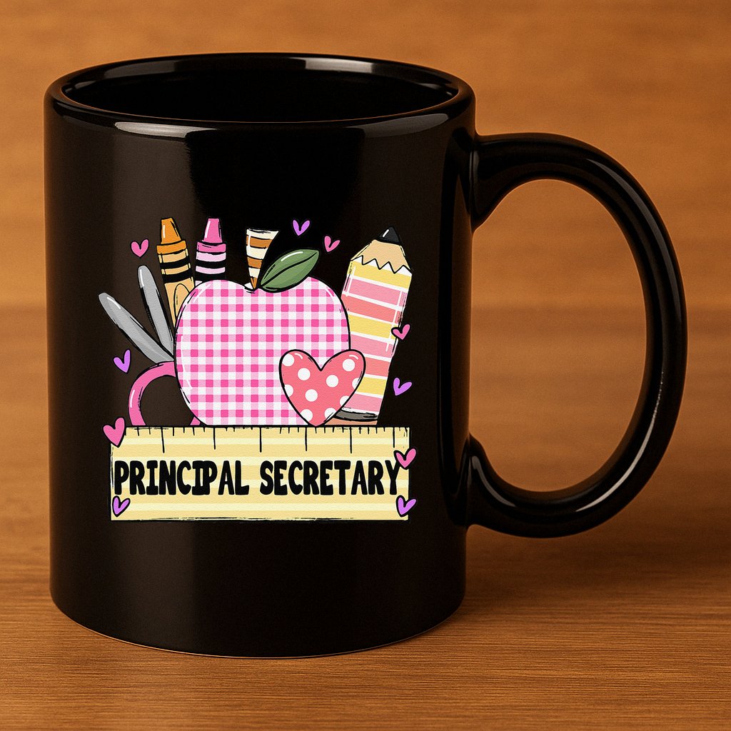 Principal Secretary Valentine S Day Teacher Frame 11oz C Handle Ceramic Mug