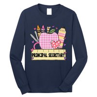 Principal Secretary Valentine S Day Teacher Frame Long Sleeve Shirt