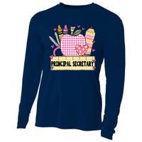 Principal Secretary Valentine S Day Teacher Frame Cooling Performance Long Sleeve Crew