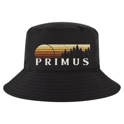 Primus Sc Vintage Evergreen Sunset Eighties Retro Cool Comfort Performance Bucket Hat