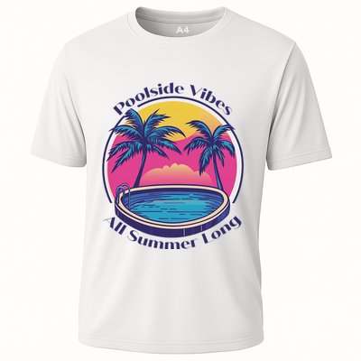 Pool Side Vibes All Summer Long Performance Shirt