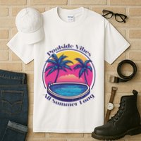 Pool Side Vibes All Summer Long Tall T-Shirt