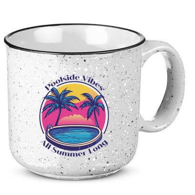 Pool Side Vibes All Summer Long 15oz Campfire Ceramic Mug