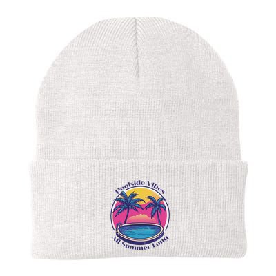 Pool Side Vibes All Summer Long Beanie