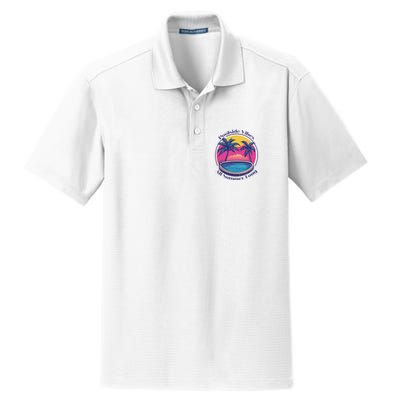 Pool Side Vibes All Summer Long Dry Zone Grid Polo